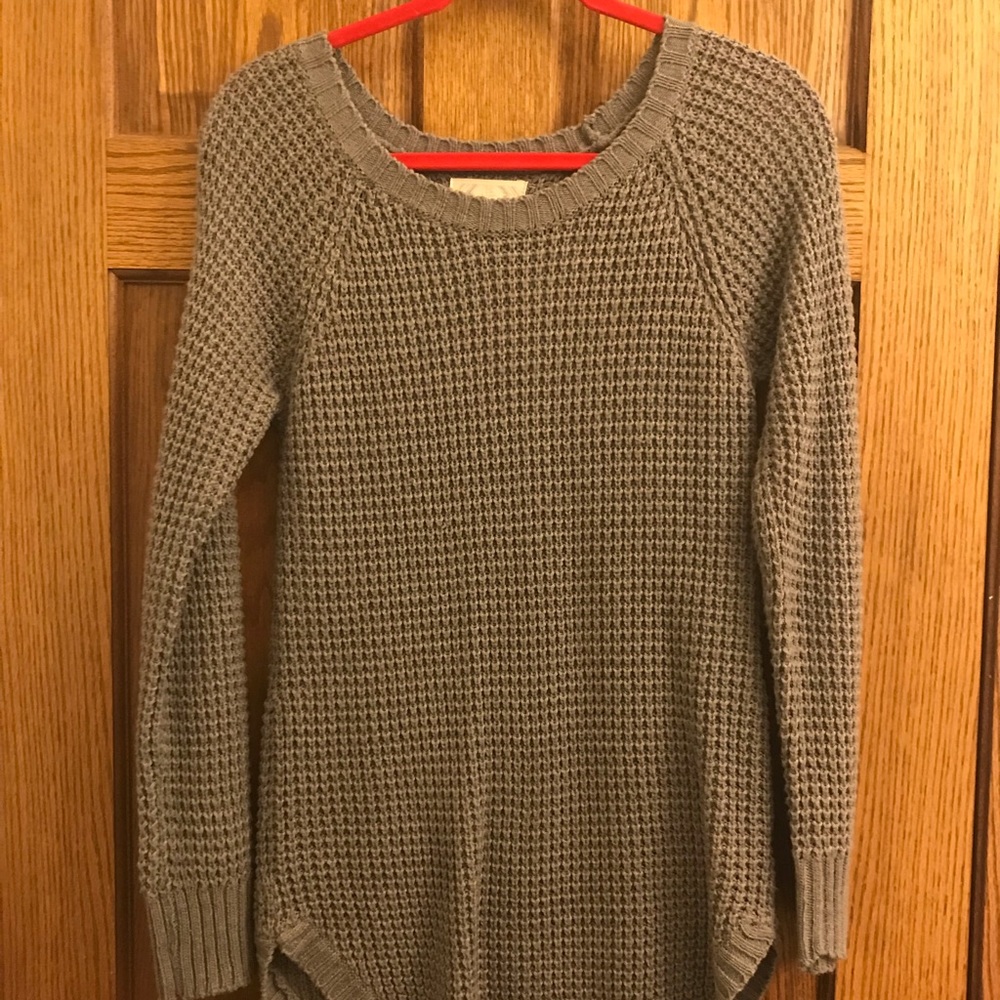 Grey Chunky Sweater